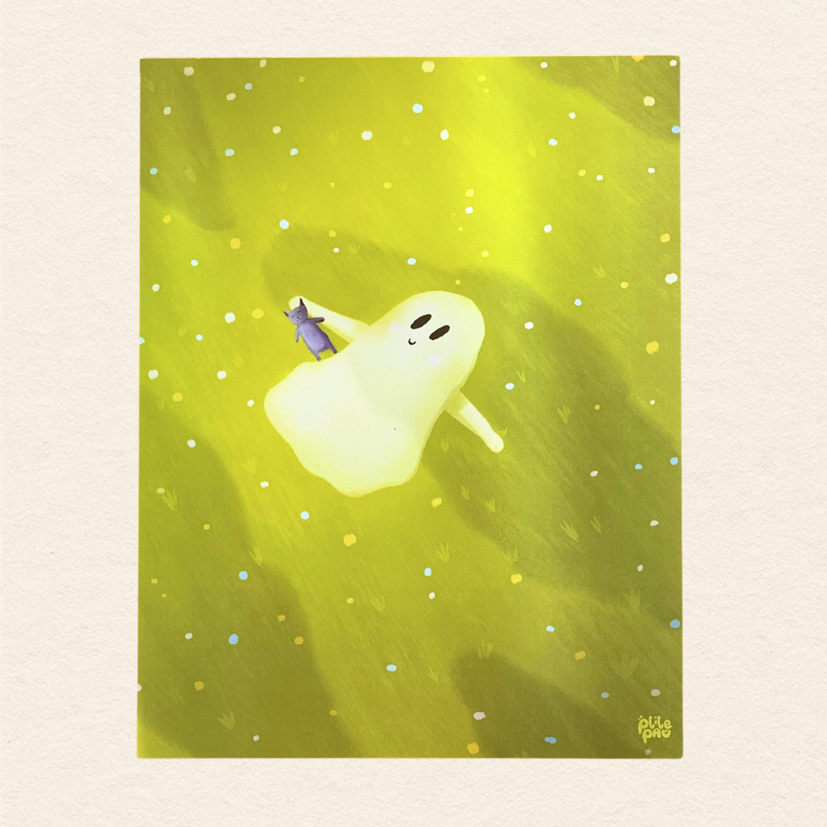 In the field / Illustrated poster