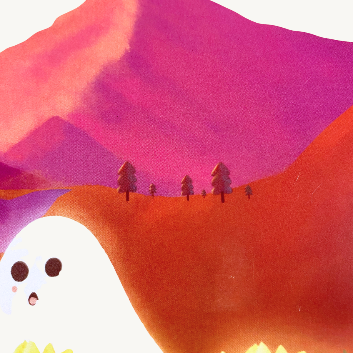 In the Sunflowers / Illustrated Poster