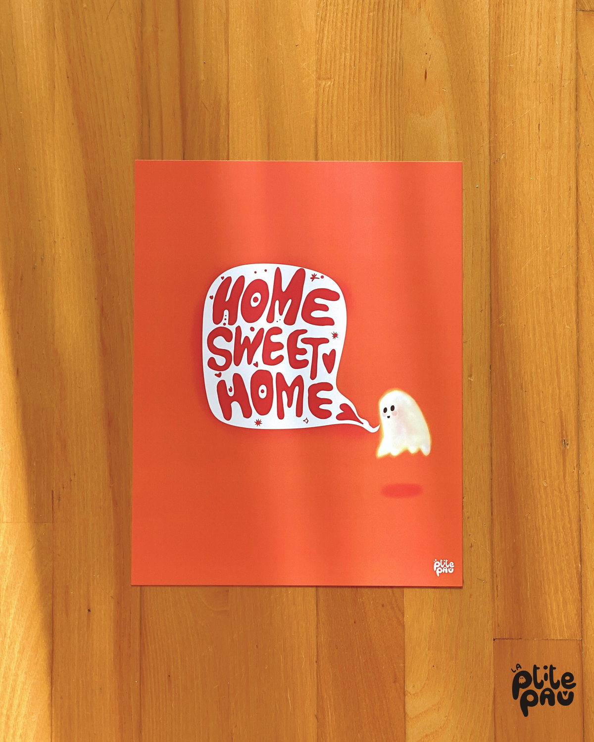 Home Sweet Home / Affiche illustrée
