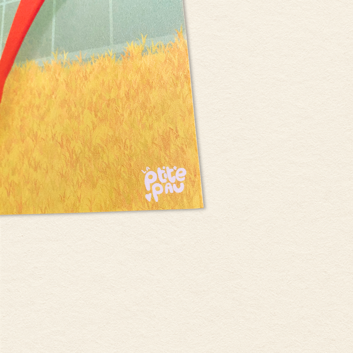 Little cat / Illustrated poster