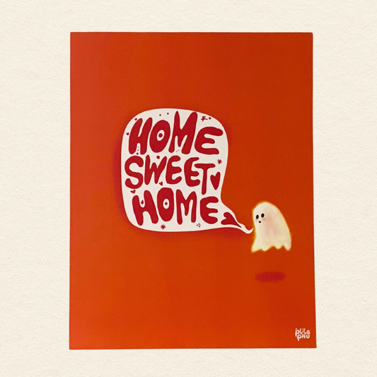 Home Sweet Home / Affiche illustrée